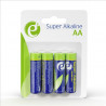 4 Piles Alcalines AA LR06 – 1.5V – 2900 mAh | Haute Performance