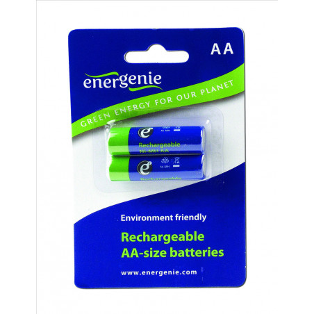 2 Piles Rechargeables AA LR6  - Haute Performance et Longévité